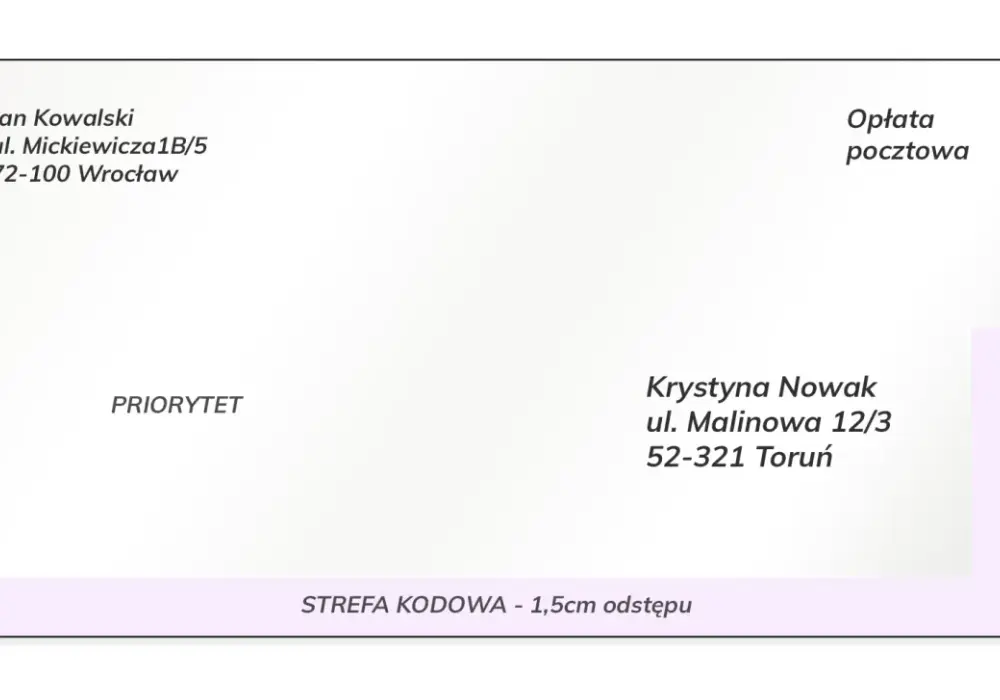 Jak prawidłowo adresować duże koperty? Uniknij zwrotów i opóźnień!