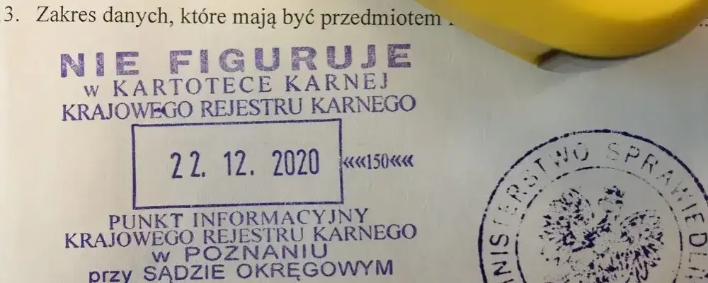 Zaświadczenie o niekaralności - wszystko co musisz wiedzieć