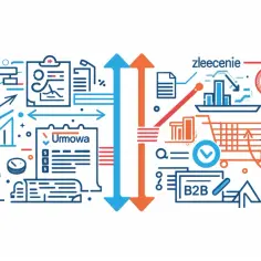 Umowa zlecenie a B2B: Jakie są różnice między umową zlecenia a B2B?