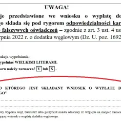 Jak prawidłowo wypełnić wniosek o dodatek węglowy - Poradnik