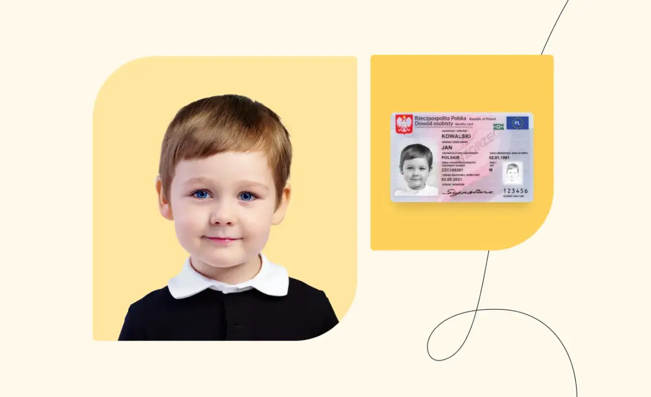porównanie paszport i dowód osobisty, dokumenty dziecka