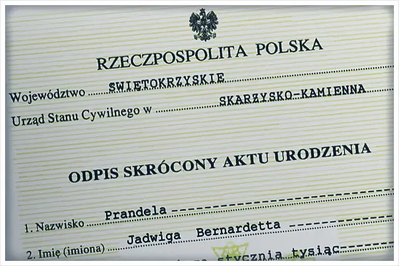 Zdjęcie Ważność odpisu aktu urodzenia: co musisz wiedzieć