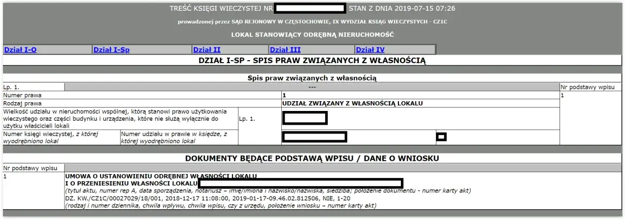 Zdjęcie Odpis zwykły księgi wieczystej: Zawartość i kluczowe informacje
