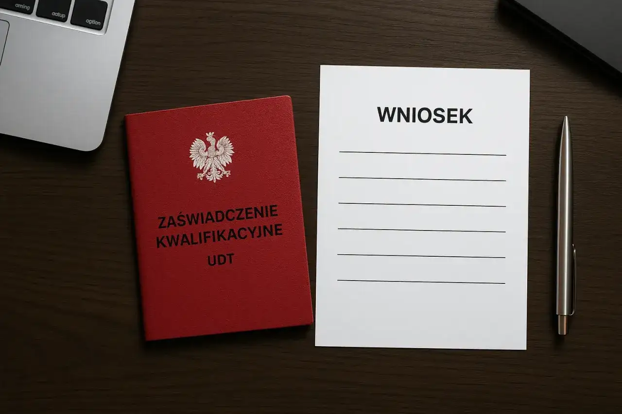 Wniosek o przedłużenie uprawnień UDT
