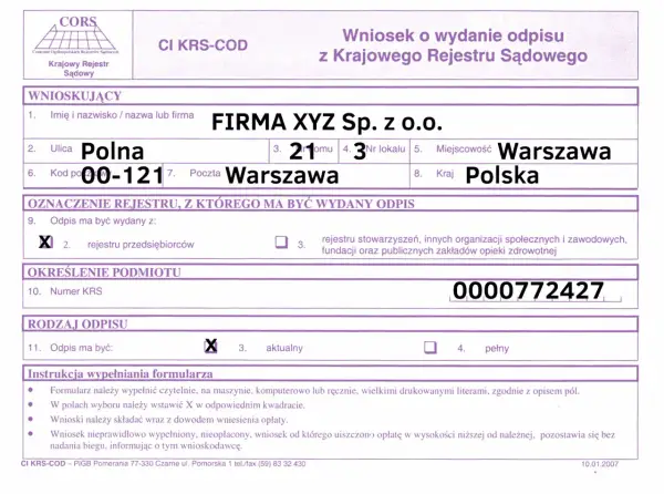 Ile jest ważny odpis KRS? Poznaj praktyczne zasady ważności