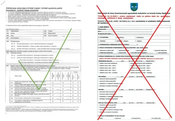 Wzór wniosku CEEB: Jak prawidłowo zgłosić źródło ogrzewania